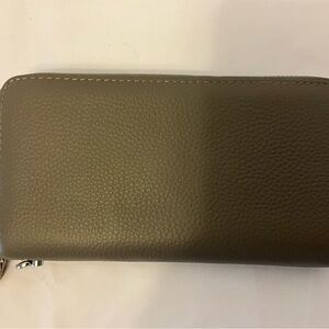 Grey Wristlet Wallet